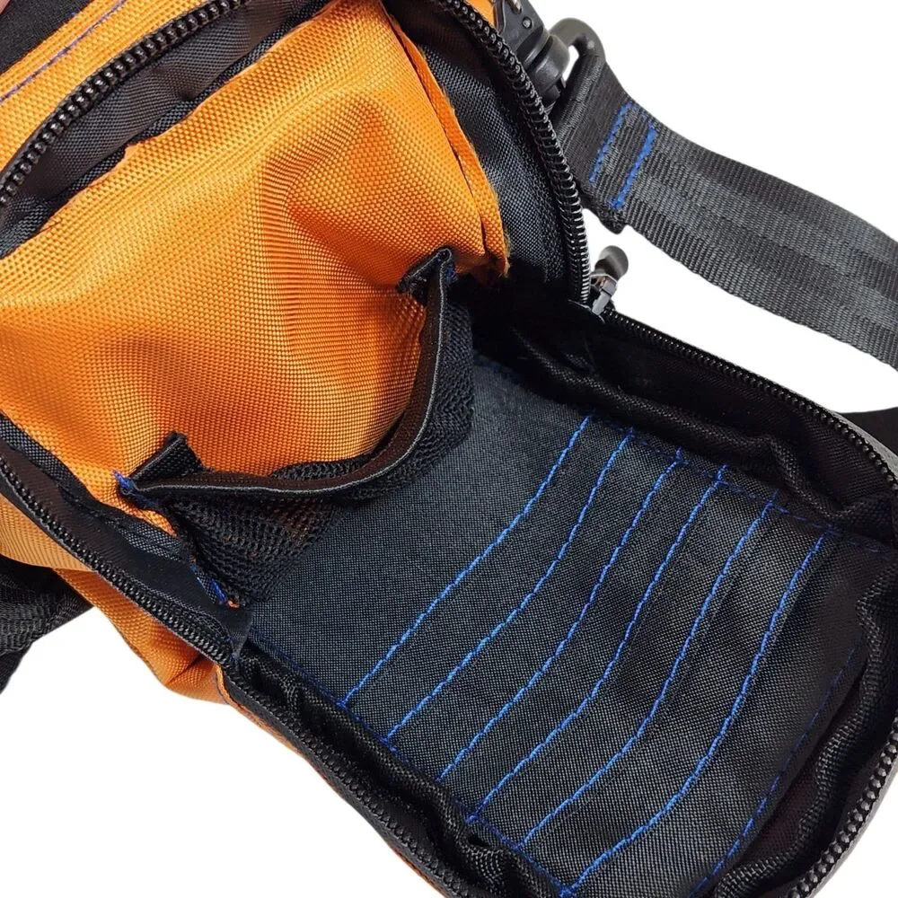 Arca Gear The Hydro Carrier Crossbody Shoulder Strap Wallet Case Orange Hiking